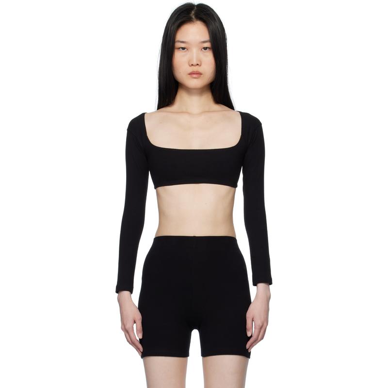 Gil Rodriguez 女士 T恤 黑色 El Tigre Chiquito Crop T 恤