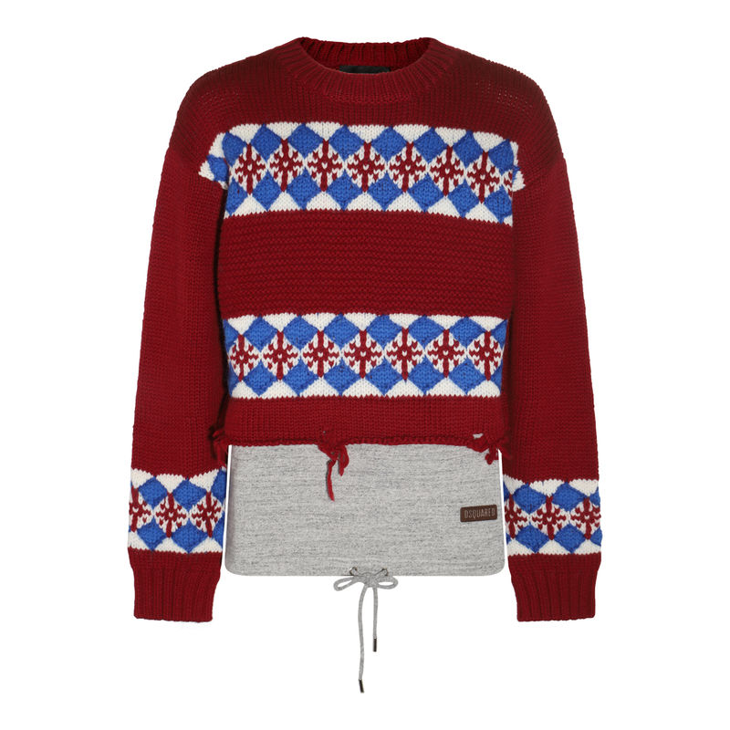 DSQUARED2/D2次方 男士毛衣 长袖毛衣