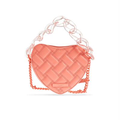 Kurt Geiger London 女士 SS26 单肩包 Kensington 心形绗缝