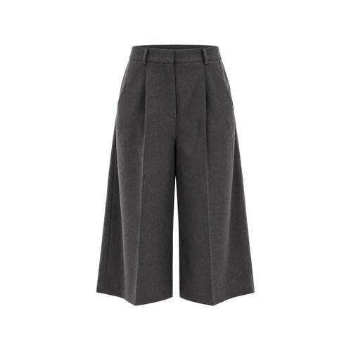 Emme By Marella 女士 FW26 长裤 深灰裤子