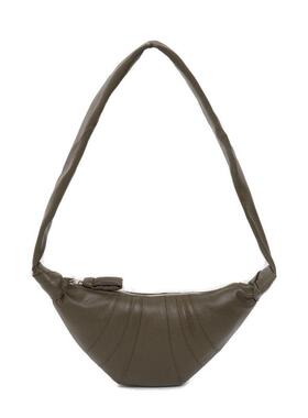 Lemaire 勒梅尔 女士 SS26 单肩包 卡其色小号 Croissant