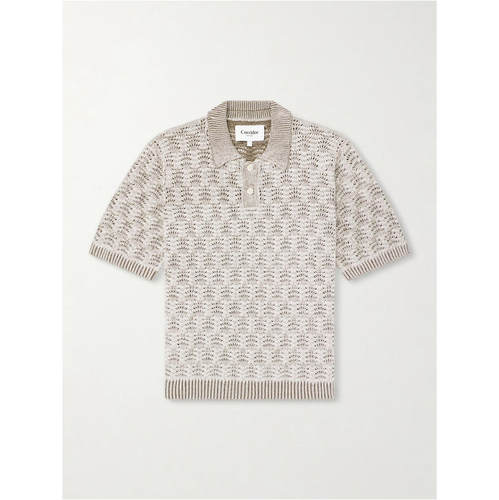 Corridor 男士 FW26 POLO衫 洞洞针织皮玛棉
