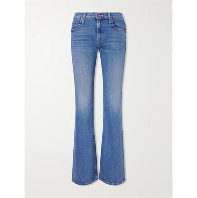 Mother Denim 女士 FW26 牛仔长裤 Jinx Heel 低腰喇叭牛仔裤