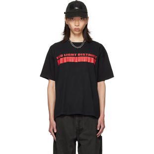 ALEXANDER DIGENOVA 男士 T恤 黑色 Red Light District