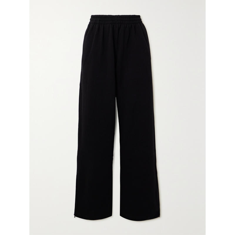 WARDROBE.NYC 女士 运动长裤 + Hailey Bieber 棉针织阔腿运动裤