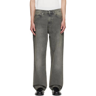 Our Legacy 男士 牛仔长裤 灰色 Third Cut 牛仔裤