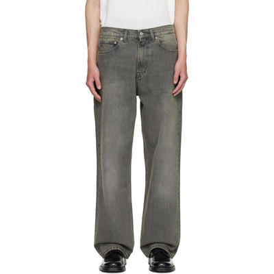 Our Legacy 男士 牛仔长裤 灰色 Third Cut 牛仔裤
