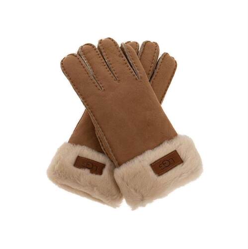 UGG Australia 女士 FW25 手套 徽标贴片全指