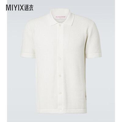 Orlebar Brown 男款Tiernan 钩花棉质Polo衫 迷衣时尚