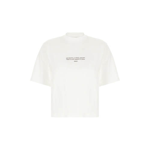 Off-White 女士 SS26 T恤 白色棉质