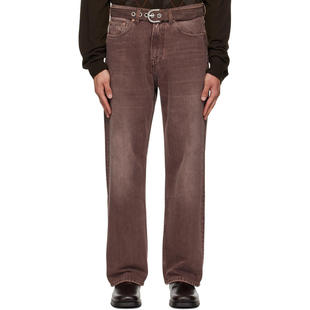 Our Legacy 男士 牛仔长裤 棕色 Third Cut 牛仔裤