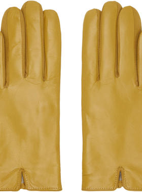 Handsome Stockholm 男士 手套 黄色 Essentials 手套