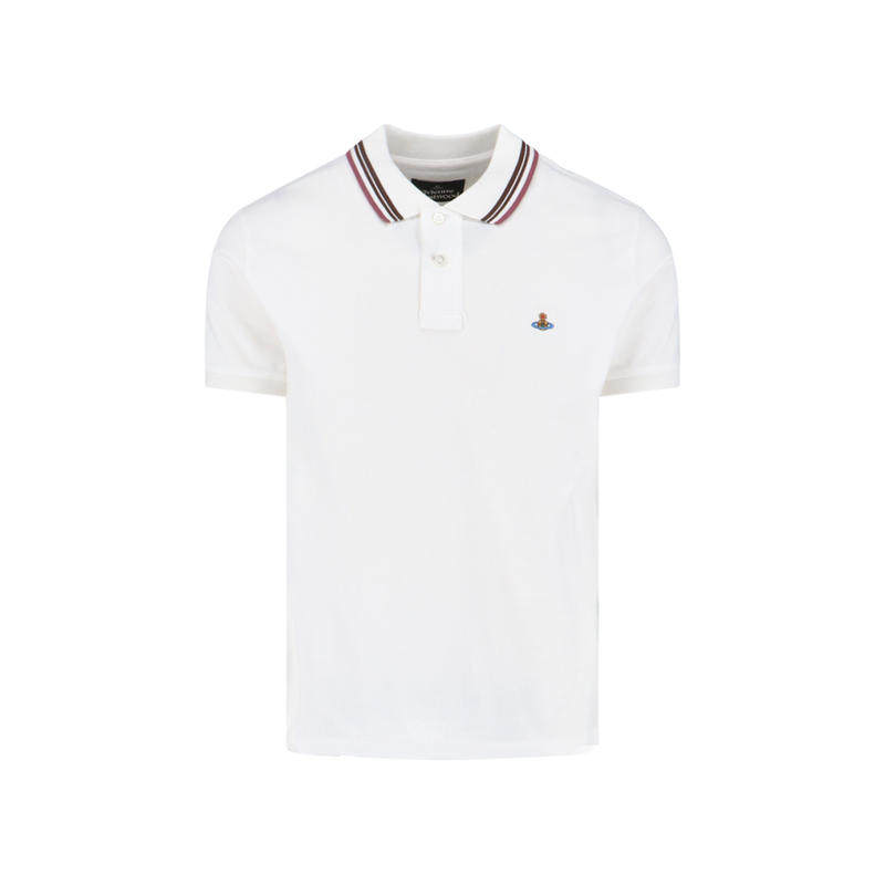 Vivienne Westwood 男士 SS26 POLO衫 標誌刺繡短袖 Polo 衫