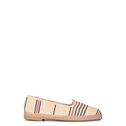 Manebi 女士 SS25 凉鞋 PORTOFINO 帆布麻底鞋