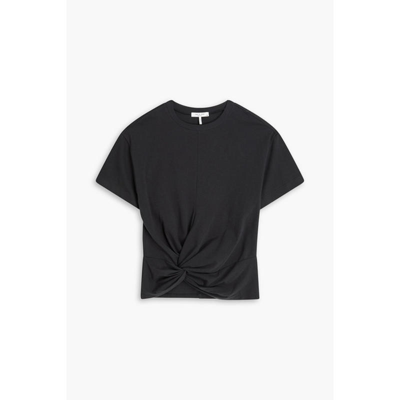 Rag  Bone 女士 T恤 Mica 扭曲棉针织T恤