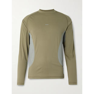 Satisfy 男士 T恤 AuraLite™ 徽标印花再生高科技T恤