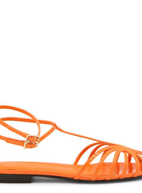 Alevì Milano 女士 平底鞋 ELENA 橙色皮质平底鞋