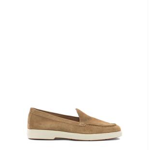 Santoni 女士 SS26 乐福鞋 徽标模压