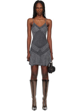 Miss Sixty 女士 短款连衣裙 黑色 KNWLS 联名牛仔连衣裙