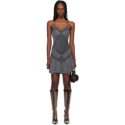 Miss Sixty 女士 短款连衣裙 黑色 KNWLS 联名牛仔连衣裙