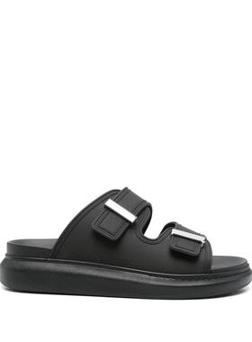 MCQUEEN 亚历山大·麦昆 男士 SS26 凉拖 黑色 Hybrid 凉鞋