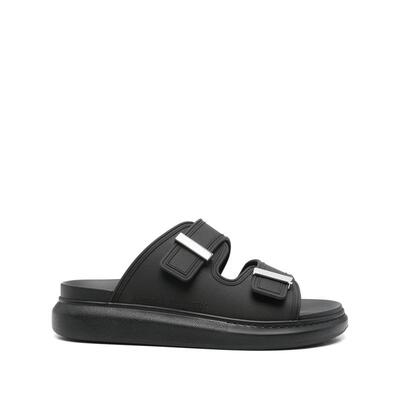 MCQUEEN 亚历山大·麦昆 男士 SS26 凉拖 黑色 Hybrid 凉鞋