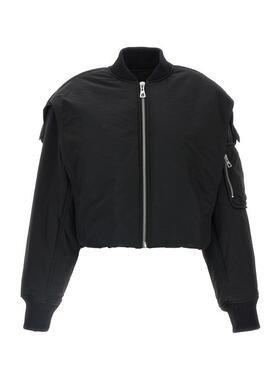 Jean Paul Gaultier 高缇耶 女士 夹克 黑色 The Hooded 飞行员