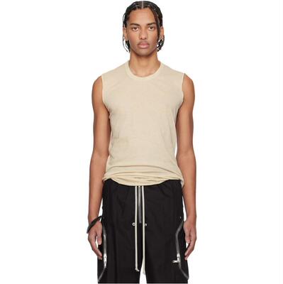 Rick Owens 瑞克·欧文斯 男士 背心 灰白色 Temple Basic SL