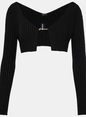 Jacquemus 雅克慕斯 女士 开衫 La Maille Pralù 罗纹针织针织