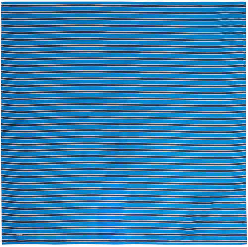 Totême 女士 方巾 蓝色  海军蓝 Striped Silk