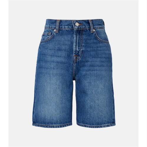 7 For All Mankind 赛文·弗奥曼德 女士 牛仔短裤