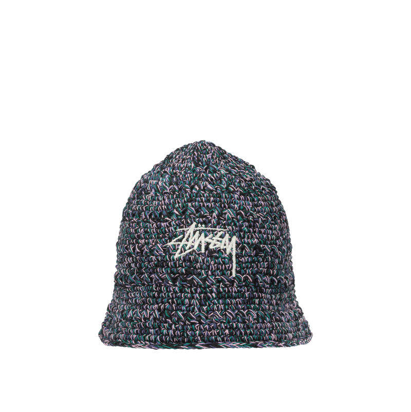 STUSSY 斯图西 男士 SS26 帽子 黑色棉