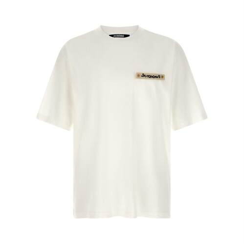 Jacquemus 雅克慕斯 男士 T恤 Jacquemus The Plage Logo Patch