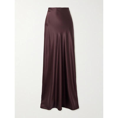 Veronica Beard 女士秋冬新品 超长裙 Medina 真丝混纺长款半身裙