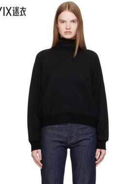 Auralee 女款黑色 Light Wool Pullover 套头衫 迷衣时尚