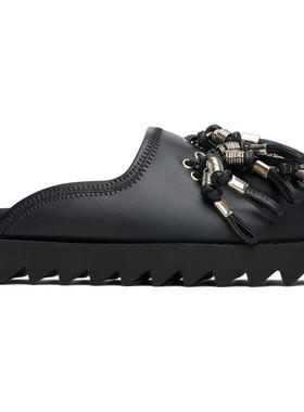 Toga 女士 穆勒鞋 黑色 Beads Motif Sabot Slip-on 穆勒鞋