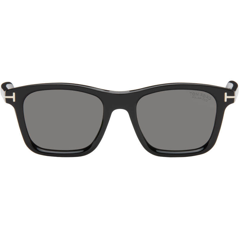 Tom Ford 汤姆·福特 男士 太阳镜 黑色 Polarized Barron