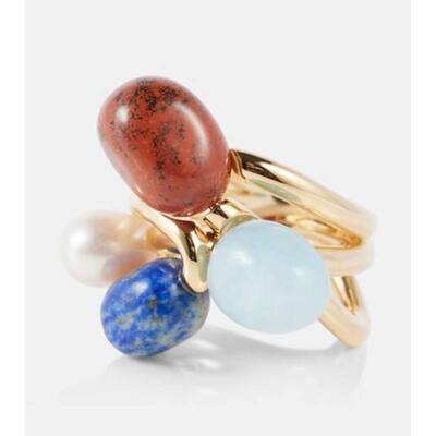 Zimmermann 兹默曼 女士 戒指 Mellow gemstones 镀金