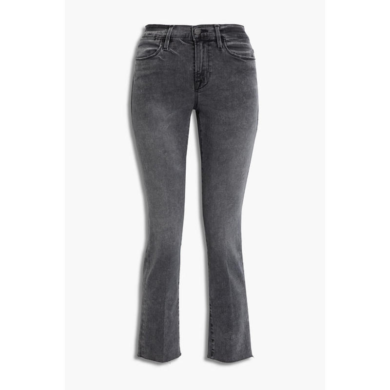 FRAME 女士 牛仔长裤 Le 短款磨破高腰细脚牛仔裤