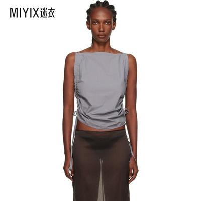 Baserange 女款灰色 Pictorial Strap 上装 迷衣时尚 迷衣时尚