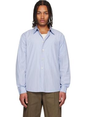 Our Legacy 男士 衬衫 蓝色 Beyond 衬衫