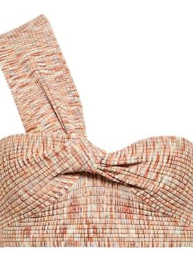 SIMKHAI 女士 背心 Elyssa 罗纹针织短款上衣