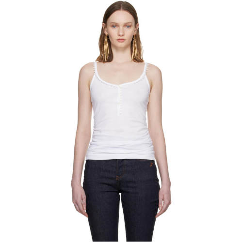 Jacquemus 雅克慕斯 女士 背心 白色 Le Darbdeur Clavela 上装