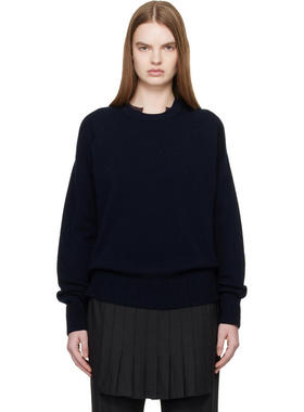 DAUGHTER 女士 毛衣 海军蓝 Innes Slouch 毛衣