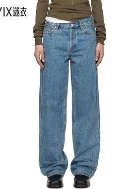 STILL HERE 女款蓝色 Walker 牛仔裤  迷衣时尚