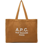 Rue A.P.C. Madame 黄褐色 Diane 男士 托特包