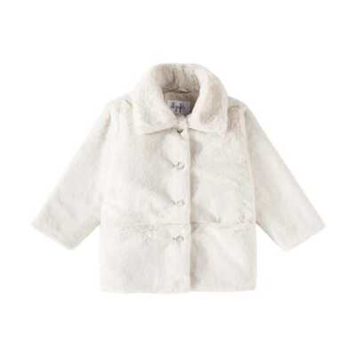 Il Gufo 女童 夹克 人造皮草童装