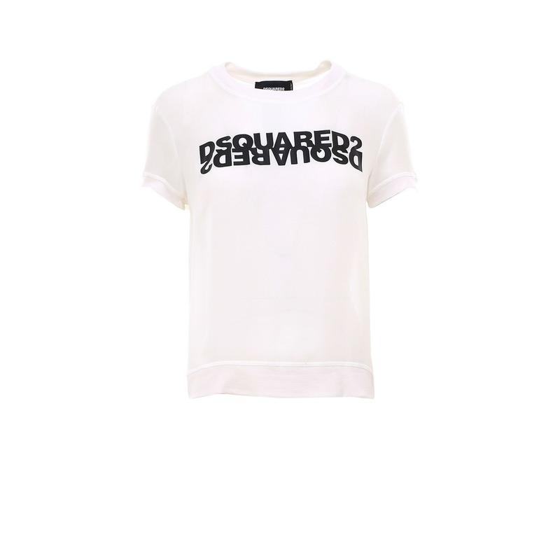DSquared2 女士 SS20 T恤 徽标T恤