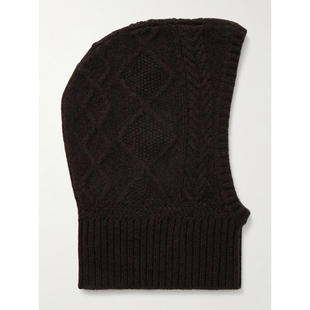 毛线帽 26春新品 粗线针织羊绒巴拉克拉法帽 女士 Arch4