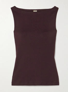 FLORE FLORE 女士 SS26 背心 Timmi 罗纹有机棉背心